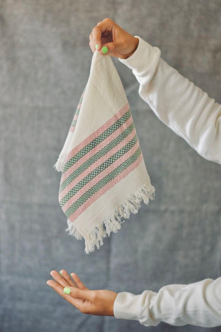 حوله دست و صورت دست بافت